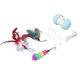 thumbnail image 1 of Interactive Cat Toys Electric Squeaky Rolling Ball USB Rechargeable Smart Automatic Kitten Toys with LED Lighting Standing Rat Model, 1 of 1