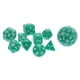 thumbnail image 1 of 10 dados multicara D4 D6 D8 D10 D12 D20 D24 D30 D60 Set Dungeons D&amp;D RPG Verde, 1 of 9