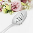 thumbnail image 3 of Engraved Spoons -Dad Christmas Gift - Dad's Ice Cream Spoon | Fathers Day Birthday Gifts For Daddy From Daughter/Son - Papa Ice Cream Lover Spoon Gifts For Him | Stainless Steel Spoon-7 Inches, 3 of 4
