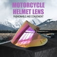 thumbnail image 2 of FlyFlise Motorcycle Anti-UV Anti-Scratch Wind Shield Helmet Lens Visor Replacement for Moto Helmet, 2 of 8