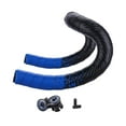 thumbnail image 2 of Bike Handlebar Tape Handle Wrap with Bar End Nonslip Comfortable Bar Tape Handlebar Tape for Biking Dark Blue, 2 of 10