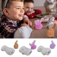 thumbnail image 1 of Fiudx Juego de Moldes de Pascua, Molde de Yeso y Cera de Soja Premium, Diseño Flexible, Reutilizable y Duradero, Apto para Horno y Microondas, Perfecto para Decorar Habitaciones o Mesas, Ideal para P, 1 of 5