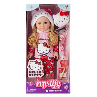 Buy My Life As 18 Poseable Hello Kitty Doll Blonde Hair Online In Japan