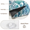 thumbnail image 6 of Turquoise Jellyfish Coastal Area Rugs 3'x5', Washable Small Throw Rugs for Living Room Bedroom, Summer Beach Ocean Seaweed Indoor Outdoor Rug Non-Slip Low Pile Carpet Runner Reversible Floor Mats, 6 of 8