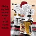 thumbnail image 4 of Mini portabotellas divertido navideño, mini soporte para botellas de licor para bebidas, bonito adorno de escritorio de madera, vamos a buscarlo, 4 of 5