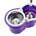 thumbnail image 1 of HOZADOIE Mop Mop Home Essentials Mop Barrel Rotating Mop Rod Universal Dual Drive Mop Cloth without Hand Washing, 1 of 2