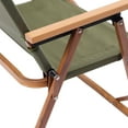 thumbnail image 3 of Portable Folding Camping Chair Out/Indoor Dirt-Resistant Khaki Adult, 3 of 17
