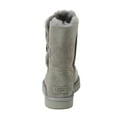 thumbnail image 2 of Ugg Women's Bailey Button II Grey High-Top Sheepskin Boot - 9M, 2 of 3