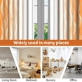 thumbnail image 5 of Lfeey Orange Abstract Textured Modern Blackout Curtains 63 inch hes Long, Set of 2, 5 of 7