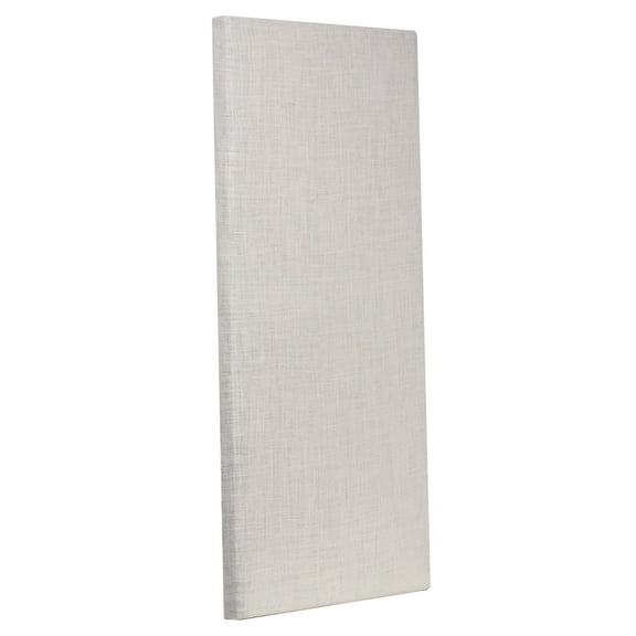 ATS Acoustics Sound Absorbing Acoustic Panel 24" x 48" x 2" Beveled Edge (Ivory)