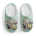 thumbnail image 3 of Happy Cuphead Mugman Kid's Cotton Slippers Winter Warm Soft Plush Slippers with Rubber Sole Non-Slip Indoor Outdoor Slip on Shoes Fluffy House Slippers For Boys Girls Teen, 3 of 8