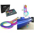 thumbnail image 2 of Spec-D Tuning TOW-9003NC Neo Chrome Aluminum Rear Tow Hook Racing Towing Set, 2 of 2