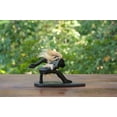 thumbnail image 6 of Handmade Wooden Primitive Tribal Funny Statue Surfing Sculpture Tiki Bar Figurine Hand Carved Surf, 6 of 6
