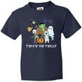 thumbnail image 3 of Inktastic Halloween Trick-or-Treat Cute Group of Monsters Youth T-Shirt, 3 of 5
