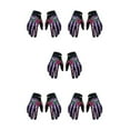 thumbnail image 3 of kurtrusly Breathable And Comfortable Full Finger Riding Gloves For Motorcycle Cycling Lightweight And Shockproof Nylon Durable pink L 5Set, 3 of 6