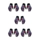 thumbnail image 2 of Sonducket Guantes de ciclismo de motocicleta de nailon para otoño e invierno transpirables y cómodos impermeables rosa XL Type2 NO2, 2 of 6