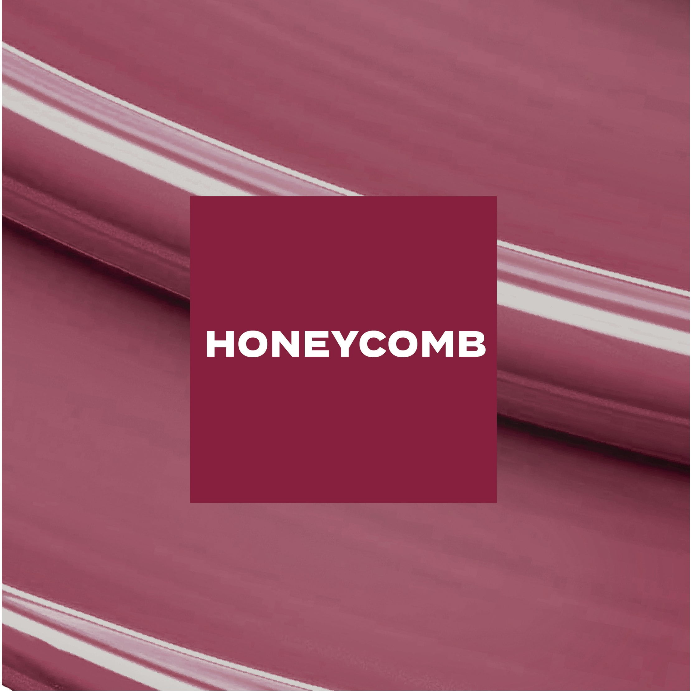 Hard Candy Lip Shine Lipstick Honeycomb, Berry Lip Color, Hydrating Lip Liner, Built-in Sharpener