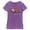 Purple Berry, variant on Girl's Lost Gods Christmas Wake Me Sloth Graphic Tee Red Medium