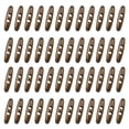 thumbnail image 1 of 50 Piezas de Botones de Madera con Toggle, Botones de Madera en Forma de Aceituna de 60mm/2.4 Pulgadas con Doble Agujero para DIY Abrigo, Marrón, 1 of 7