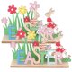 thumbnail image 1 of 2pcs Easter Table Sign Wooden Easter Letter Table Decor Spring Decor Centerpiece Tabletop Ornament, 1 of 2