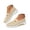 Beige, variant on Orthopedic Shoes for Women Wide Width Breathable Walking Slip on Sneakers Comfortable Arch Support Casual Nurse Shoes Beige 8.5