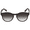Grey, variant on Salvatore Ferragamo SF 1068S Plastic Womens Teacup Sunglasses Brown 52mm Adult