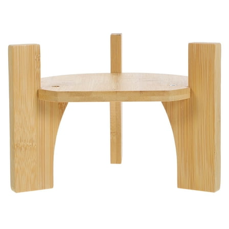 Raindrops 1Set Drinks Dispenser Stand Only Bamboo Synthetic Material Home Use