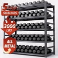 thumbnail image 2 of 6-Tier Garage Shelving,Adjustable Metal Storage Shelves, Heavy Duty Steel Rack, 3050LBS Capacity, Ideal for Garage, Warehouse or Home Organization (6-Tier 78" H x 40" W x 16" D), 2 of 7