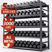 72 H Garage Shelving Garage Storage Shelves 5T Metal Shelf Heavy Duty Shelving Unit Adjutable Industrial Utility Shelf Storage Rack for Warehouse, Basement,72 H*36 W*16 D