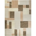 thumbnail image 2 of Nourison Astra Machine Washable Mid-Century Modern Beige Multicolor 7'10" x 10' Area Rug (8x10), 2 of 9