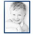 thumbnail image 2 of ArtToFrames 40x50 CM / 15.75x19.69 INCH Blue Picture Frame, This 1.38 Inch  Wood Poster Frame is Blue (CMWOM-4118), 2 of 7