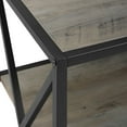 thumbnail image 5 of Manor Park 2 Shelf Industrial Wood Bookcase, 60", 5 of 5