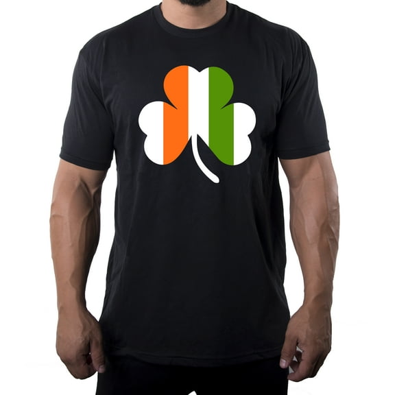 Men's Irish Clover St Patrick's Day T-shirt, St Patty's Day Graphic T-shirts