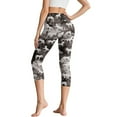 thumbnail image 2 of HELLHERO Horse Printed Yoga Pants for Women Athletic Capri Leggings High Waisted Yoga Leggings with Pockets, XS, 2 of 7