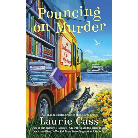 Bookmobile Cat Mystery Pouncing on Murder, Book 4, (Paperback)
