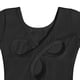 thumbnail image 4 of Vestido de manga larga con cuello redondo para niña, color liso, cuello redondo, mangas largas, falda elástica con volantes, 4 of 4