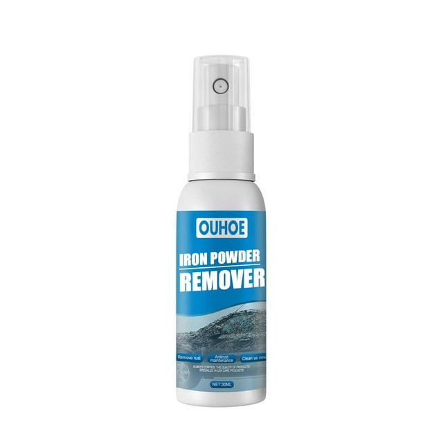Decodeary Multi-Purpose Wheel Cleaner Gentle On Surfaces Easy To Apply For Auto Care Non-Toxic Car Maintenance White 30ml
