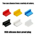 thumbnail image 5 of Soft Silicone USB Cover Dustproof Protectors USB Port Cover Universally Fit Computer Laptop Port Maintenance 10pcs, 5 of 8