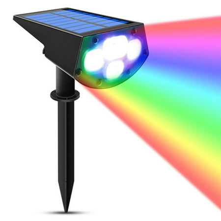 

Toma 2 in 1 LED Solar Spotlights Solar Outdoor Lights Waterproof Solar Landscape Lights for Courtyard Garage
