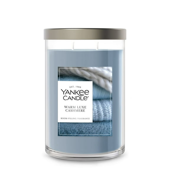 Yankee Candle Warm Luxe Cashmere Large Tumbler Scented Candles, 20 oz