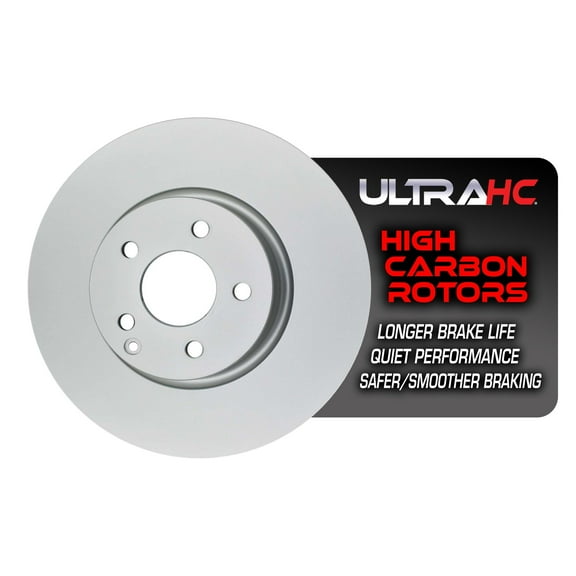 UltraHC Coated High Carbon Brake Rotor, Front UR005970, Mercedes-Benz E350 2016-2010
