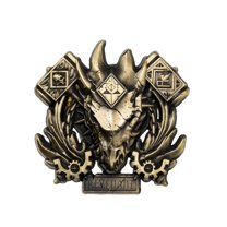 Starforged Warhammer 30K Horus Heresy Burning Galaxy Legion Insignia Pin Badge Brooch