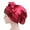 Wine Red, variant on UDIYO Hair Bonnet Hat Reusable Printing Pattern Polyester Bowknot Reduce Frizz Shower Cap for Woman