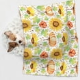 thumbnail image 6 of Yiaed Autumn Theme Print Dog Blankets-Cat Blanket Washable for Couch Protection,Puppy Blanket, Soft Plush Reversible Throw Furniture Protector-Medium, 6 of 8
