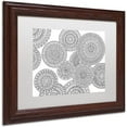 thumbnail image 2 of Trademark Fine Art "Mixed Coloring Book 50" Canvas Art by Kathy G. Ahrens, White Matte, Wood Frame, 2 of 4