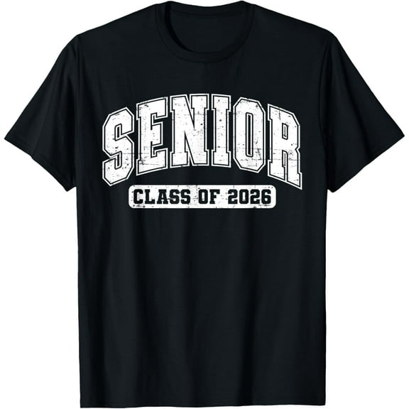 Premium model-Unisex-100% cotton-Senior 2026 Class of 2026 Seniors Graduation 2026 Senior 26 T-Shirt