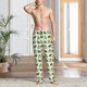 thumbnail image 2 of Fotbe Cartoon Turtles Pantalones de Pijama para Hombre, Pantalones de Dormir, Pantalones de Casa con Cintura Ajustable y Bolsillos-3X-Large, 2 of 6