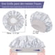 thumbnail image 2 of 2 Pack gorros de noche elásticos anchos, gorros de noche de satén, gorros de ducha de seda, gorros de noche, gorros de noche, gorros de noche para mujer, 2 of 5