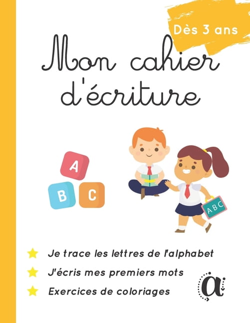 mon cahier d ecriture apprendre a ecrire l alphabet en cursive tracer les lettres et mes premiers mots partir de 3 ans paperback walmart com coloriage calendrier avril