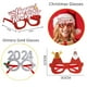 thumbnail image 2 of Vasos navideños, 12 piezas de vasos para fiestas navideñas, vasos creativos y divertidos para disfraces, vasos novedosos para fiestas navideñas para niños y adultos, decoración de Feliz Año Nuevo, 2 of 5